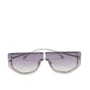 Pre-owned Metal sunglasses Fendi Vintage , Gray , Dames