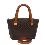 Pre-owned Leather celine-bags Celine Vintage , Brown , Dames