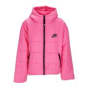 Repel Hooded Donsjack Roze/Zwart Nike , Pink , Dames