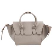 Pre-owned Leather celine-bags Celine Vintage , Gray , Dames