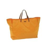 Pre-owned Canvas gucci-bags Gucci Vintage , Orange , Dames