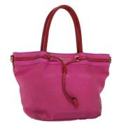 Pre-owned Nylon prada-bags Prada Vintage , Pink , Dames