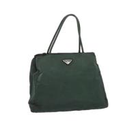 Pre-owned Nylon prada-bags Prada Vintage , Green , Dames