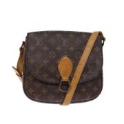 Pre-owned Canvas louis-vuitton-bags Louis Vuitton Vintage , Brown , Da...