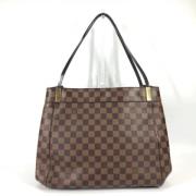 Pre-owned Canvas totes Louis Vuitton Vintage , Brown , Dames