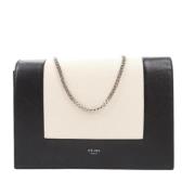 Pre-owned Leather celine-bags Celine Vintage , Black , Dames