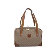 Pre-owned Canvas handbags Celine Vintage , Beige , Dames