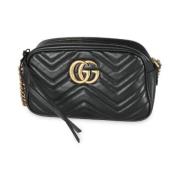 Pre-owned Leather gucci-bags Gucci Vintage , Black , Dames