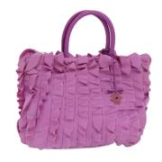 Pre-owned Nylon prada-bags Prada Vintage , Pink , Dames