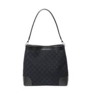 Pre-owned Canvas handbags Gucci Vintage , Black , Dames