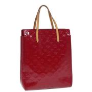 Pre-owned Leather louis-vuitton-bags Louis Vuitton Vintage , Red , Dam...