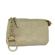 Pre-owned Canvas handbags Gucci Vintage , Beige , Dames