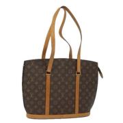 Pre-owned Canvas louis-vuitton-bags Louis Vuitton Vintage , Brown , Da...