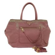 Pre-owned Nylon prada-bags Prada Vintage , Pink , Dames