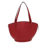 Pre-owned Leather louis-vuitton-bags Louis Vuitton Vintage , Red , Dam...