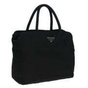 Pre-owned Nylon prada-bags Prada Vintage , Black , Dames