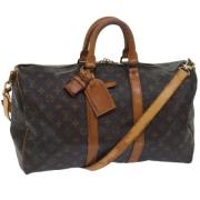 Pre-owned Canvas louis-vuitton-bags Louis Vuitton Vintage , Brown , Da...