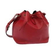 Pre-owned Leather louis-vuitton-bags Louis Vuitton Vintage , Red , Dam...