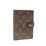 Pre-owned Canvas home-office Louis Vuitton Vintage , Brown , Dames