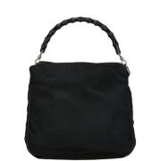 Pre-owned Canvas gucci-bags Gucci Vintage , Black , Dames