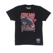 Chicago Bulls Tee Hardwood Classics Zwart Mitchell & Ness , Black , He...