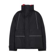 Wrap Parka Balenciaga , Black , Heren