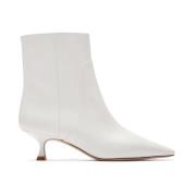 Naomi 50 ZIP Bootie Stuart Weitzman , White , Dames