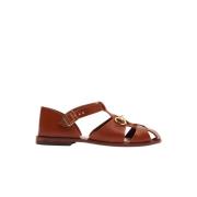 Helene Cognac Sandal Scarosso , Brown , Dames