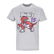 NBA Tee Vince Carter Toronto Raptors Mitchell & Ness , Gray , Heren