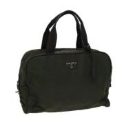 Pre-owned Nylon prada-bags Prada Vintage , Green , Dames