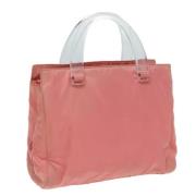 Pre-owned Nylon prada-bags Prada Vintage , Pink , Dames