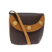 Pre-owned Canvas celine-bags Celine Vintage , Brown , Dames