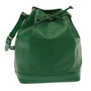 Pre-owned Leather louis-vuitton-bags Louis Vuitton Vintage , Green , D...