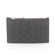 Pre-owned Leather wallets Bottega Veneta Vintage , Black , Dames