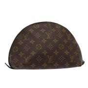 Pre-owned Canvas louis-vuitton-bags Louis Vuitton Vintage , Brown , Da...