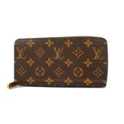 Pre-owned Fabric wallets Louis Vuitton Vintage , Brown , Dames