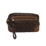 Pre-owned Canvas louis-vuitton-bags Louis Vuitton Vintage , Brown , Da...