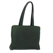 Pre-owned Nylon prada-bags Prada Vintage , Green , Dames