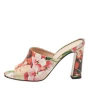 Pre-owned Leather sandals Gucci Vintage , Multicolor , Dames