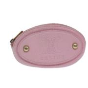 Pre-owned Leather wallets Celine Vintage , Pink , Dames