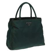 Pre-owned Nylon prada-bags Prada Vintage , Green , Dames