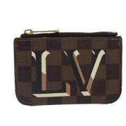 Pre-owned Canvas wallets Louis Vuitton Vintage , Brown , Dames