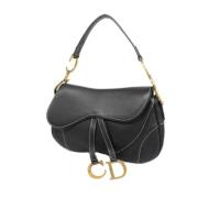 Pre-owned Leather dior-bags Dior Vintage , Black , Dames