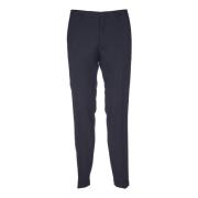 Blauwe Wollen Pakbroek Ss23 PS By Paul Smith , Blue , Heren