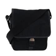 Pre-owned Nylon prada-bags Prada Vintage , Black , Dames