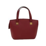 Pre-owned Leather handbags Celine Vintage , Red , Dames