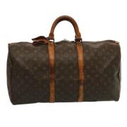 Pre-owned Canvas louis-vuitton-bags Louis Vuitton Vintage , Brown , Da...