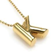 Pre-owned Metal necklaces Louis Vuitton Vintage , Yellow , Dames