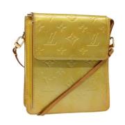 Pre-owned Leather louis-vuitton-bags Louis Vuitton Vintage , Yellow , ...