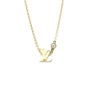 Pre-owned Yellow Gold necklaces Louis Vuitton Vintage , Yellow , Dames